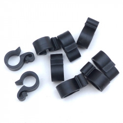 Garden hose clips