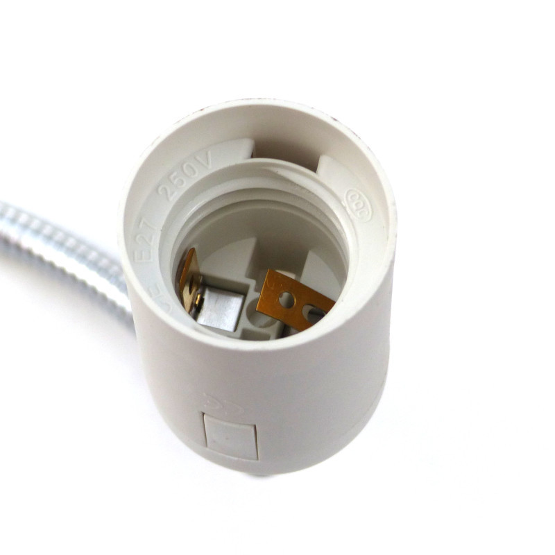 Flexible clip double lamp holder